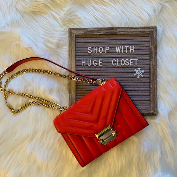 Michael Kors Handbags - Mk Whitney Small Quilted Leather Shoulder Bag